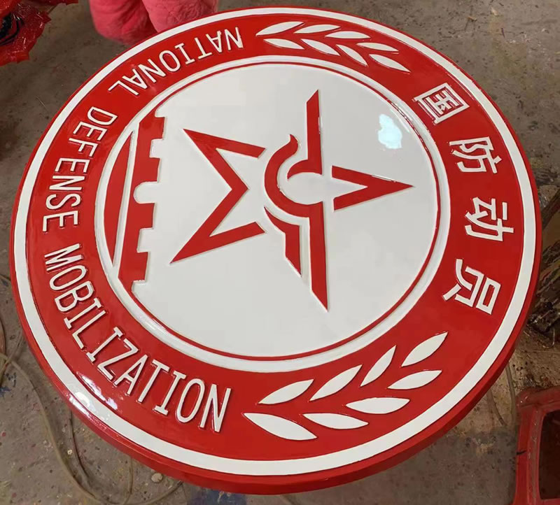 贴金警徽厂家定做